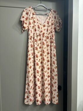 Madewell Midi Floral Dress